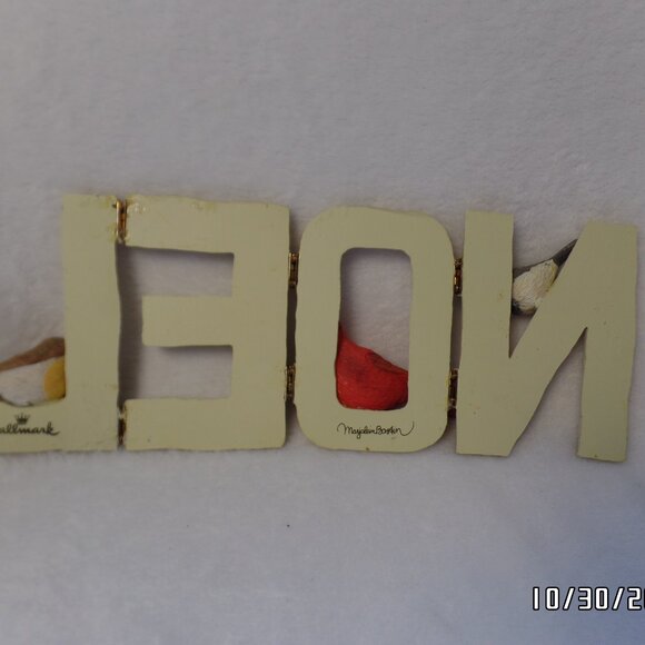 Marjolein Bastin Birch Bird NOEL Christmas Sign - Picture 5 of 12